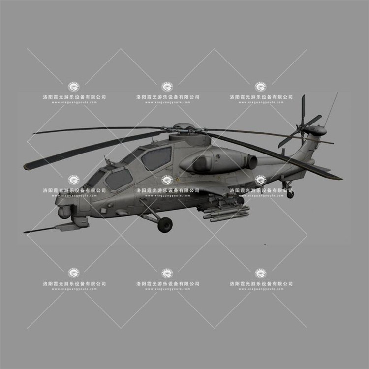 吉木乃武装直升机3D模型
